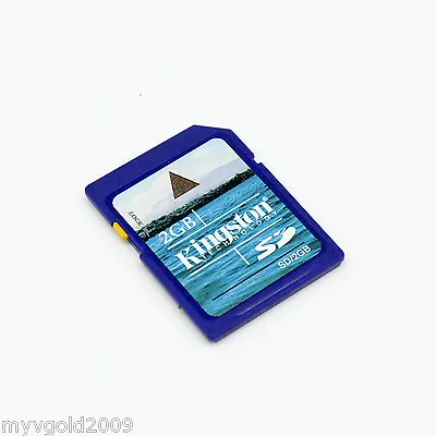 £4.74 • Buy Kingston 2GB SD Card Non HC 2G SD Memory Card For Old Camera/GPS/DV