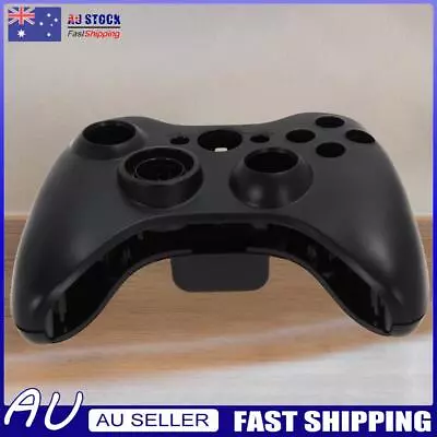 Wireless Controller Full Case Shell Cover + Buttons For XBox 360 Black *AU • $11.39