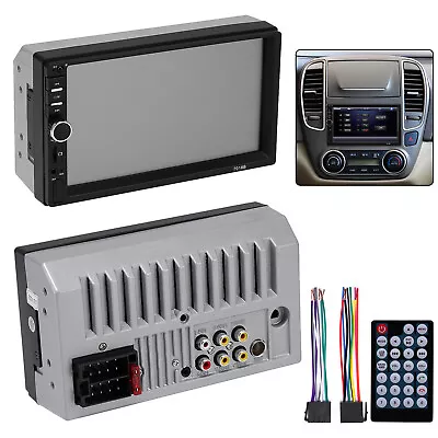 7  Double 2 DIN Car Stereo Radio MP5 Touch Screen Bluetooth FM USB + Rear Camera • $29.85