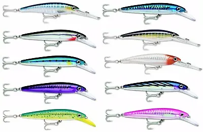 Rapala Husky Magnum 15 5 1/2 Inch High Speed Saltwater Trolling Lure HMAG15 • $18.48