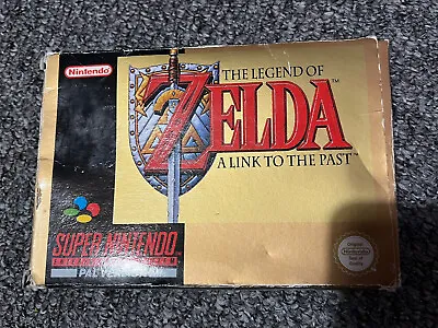 The Legend Of Zelda A Link To The Past SNES/Super Nintendo Rare Boxed • £193