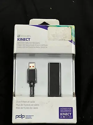 Pdp - Xbox 360 Kinect Sensor Cable Extension (over 9 Feet Of Cable) New Sealed • $9.90