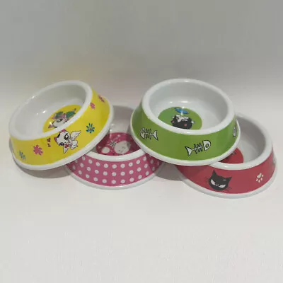 £6.63 • Buy Plastic Pet Dog Cat Puppy Eating Feed Bowl Food Water Feeder Dish Designs