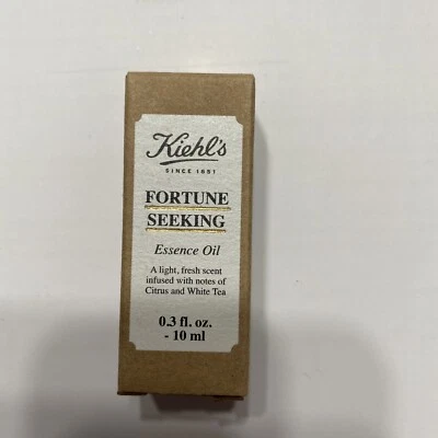 $18.88 • Buy Kiehl's FORTUNE SEEKING Essence Oil, 0.3 Fl Oz NEW