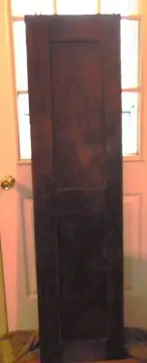 Antique Wooden Door Pantry Wardrobe Closet 63  X 15 3/4  X 7/8  • $99.95