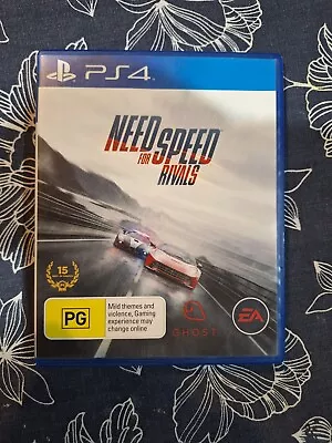 Need For Speed Rivals Sony PlayStation 4 PS4 Game PAL • $5