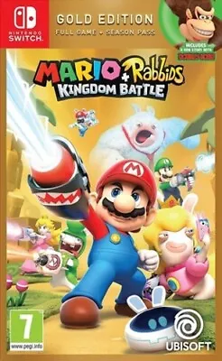 Mario + Rabbids Kingdom Battle: Gold Edition (Switch) PEGI 7+ Adventure • £25.59