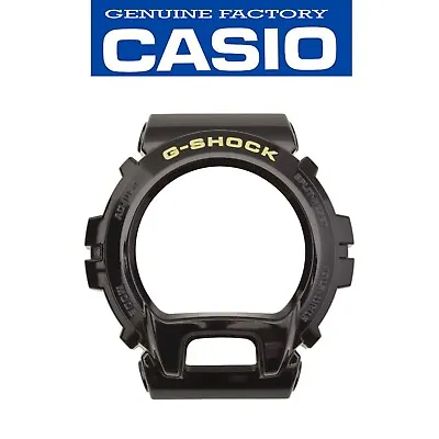 CASIO G-SHOCK Watch Band Bezel Shell GD-X6900FB-1 Rubber Cover Black Shinny • $25.16