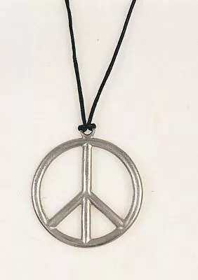 Peace Sign Pendant Classic 1960's 1970's Minimalist Hippie Style Retro FREE GIFT • $8.99