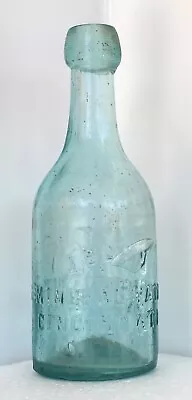 AQUA J. BORN MINERAL WATER - CINCINNATI Pontiled Bottle • $9.99