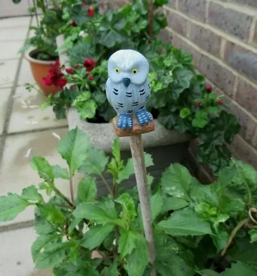 Set Of 4 Cute Owl Garden Cane Toppers / Ornaments - Two Colours - New • £8.90