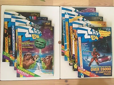 Zzap! 64 Commodore 64 Magazine Issues 6 To 33 • £24.99