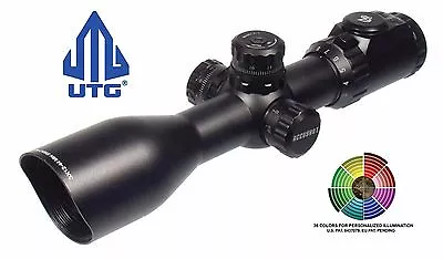 $151.78 • Buy UTG Leapers 3-12X44 Swat Compact  Side Focus Mil Dot Rifle Scope 36 Colors