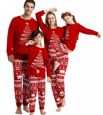 Christmas Family Matching Outfits Polar Kids Pajamas Sets Xmas Pj's Clothes • $10.95