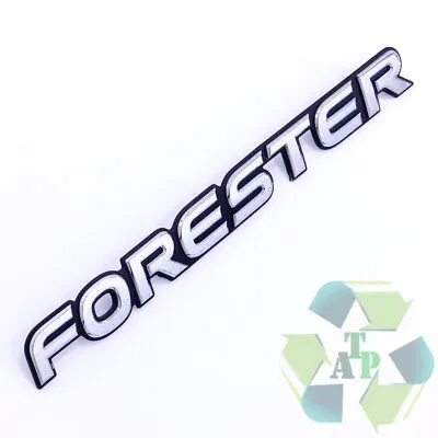 01 02 Subaru Forester Rear Trunk Liftgate Script Emblem Nameplate OEM Badge S L  • $12