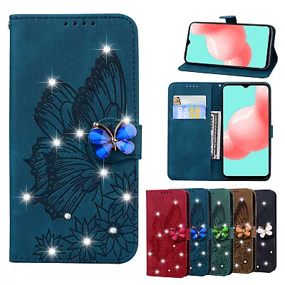 $15.99 • Buy For Oppo A52 A72 A53 A33 A31 A73 Find X2Lite Butterfly Case Leather Wallet Cover