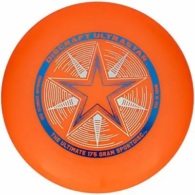 £18.10 • Buy Discraft 175g Ultra-Star Sport Disc – Ultimate Frisbee 175G, Orange