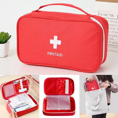 £5.49 • Buy Medical First Aid Kit Medical Emergency Travel Home Car Taxi Work 1st Aid Bag Uk