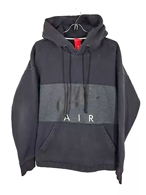 Nike Air Mens Size Small Hoodie Black Gray • $25