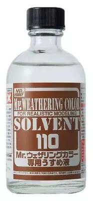 Mr. Hobby WCT101 Mr. Weathering Color Thinner 110ml - US Fast Ship • $12.95