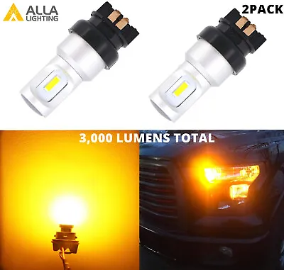 LED Front Turn Signal Light Bulbs Blinker Lamp For Mini Cooper VW Audi Chrysler • $29.98