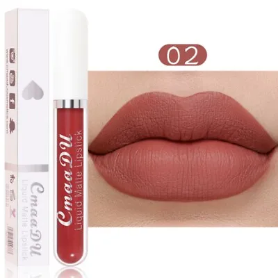 £3.45 • Buy 18 Colors Long Lasting Waterproof Lipstick Velvet Matte Liquid Beauty Make Up UK