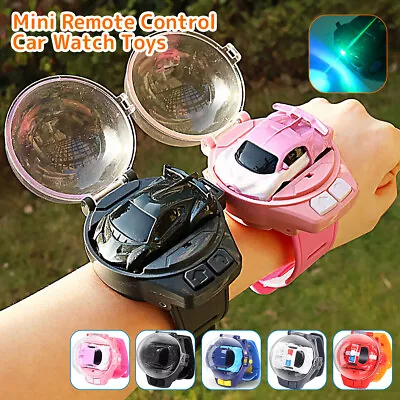 Remote Control Car 2.4GHz USB Rechargeable Watch RC Racing Car Mini SdDbj • $28.09