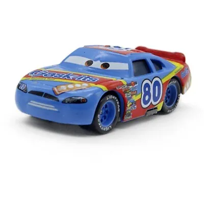 Disneys Pixar Cars NO.80 Gask-Its Racers 1:55 Diecast Model Car Boys Toys Gift • £6.95