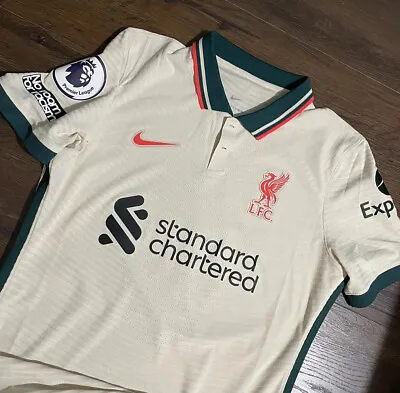 Authentic Nike Keita Match Worn Player Issue Liverpool Keita  Away Jersey Shirt • $400