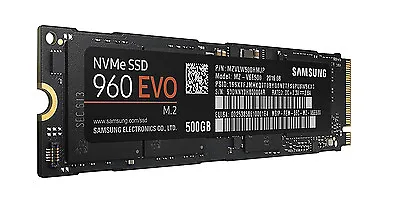 SamSung 960 EVO 500GB M.2 NVMe PCIe3.0 X4 Internal Solid State Drive SSD 3200MBs • $549.95