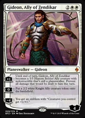 Gideon Ally Of Zendikar ~ Battle For Zendikar [ Excellent ] [ Magic MTG ] • £4.98