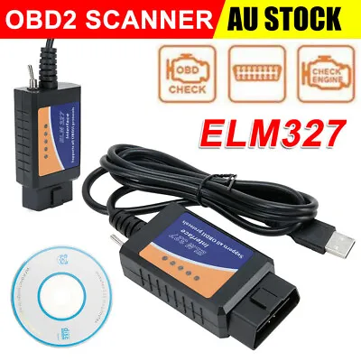 ELM327 OBD2 Scanner USB Adapter Fit For FORScan HS-CAN MS-CA-CAN Auto Switch AU • $21.45