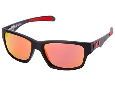 Oakley Jupiter Carbon Scuderia Ferrari Polarized Sunglasses OO9220-06 Black/Ruby • $349.99