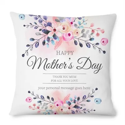£12.99 • Buy  Personalised Mothers Day Love Cushion Cover Pillow Cute Gift Mum Mom Her 