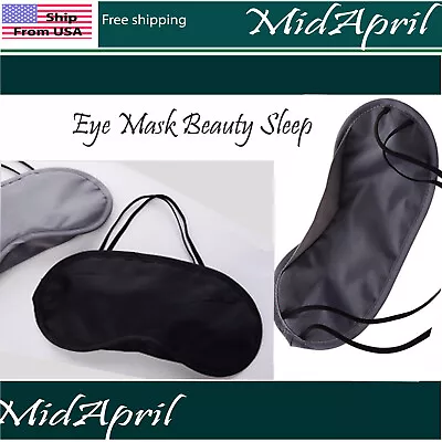 $2.19 • Buy  Eye Mask Beauty Sleep Satin Light Blocker Sensual Blindfold Day Night Relaxing