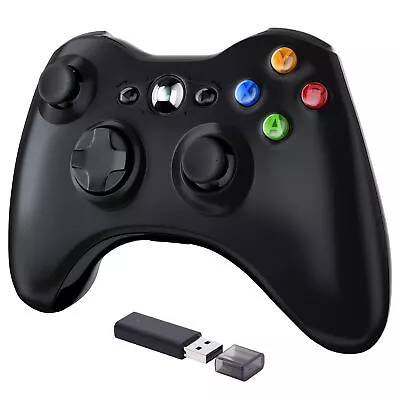 2.4G Wireless Controller Gamepad With Receiver For Xbox 360 PC Windows 7/8/10/11 • $6.50