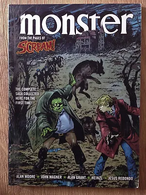 £13.50 • Buy Monster TPB By Alan Moore, John Wagner, Alan Grant, SCREAM!, Eagle, UK Comic