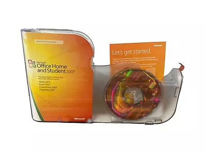 Microsoft Office Home & Student 2007 Used 79G-00007 With Product Key + Inserts • $16.99