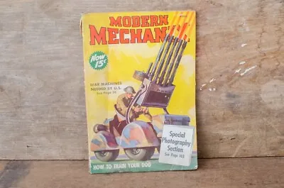 MODERN MECHANIX MAGAZINE April 1938 • $29.50