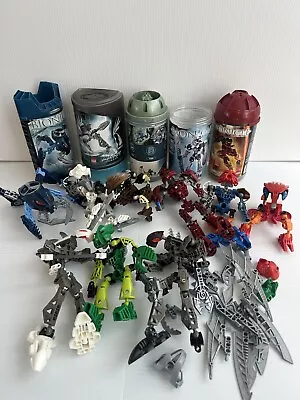 Lego Bionicle Bundle Bulk Lot Toa Mata Nui Rahkshi Visorak Bohrok Vintage 2000s • $49.95