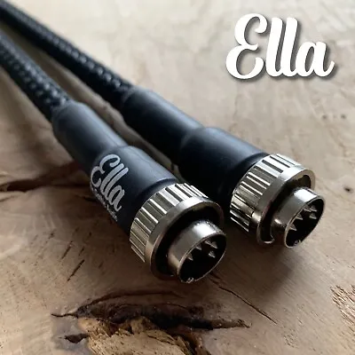 £170 • Buy 1m Ella LOCKING 5P Din  OCC Silver Cable For Naim CD Player To Pre/Integrate