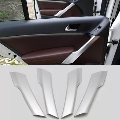 $35 • Buy NEW 4pcs ABS Chrome Interior Door Armrest Cover Trim  For VW Tiguan 2010-2015