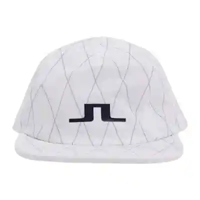 J. Lindeberg Jay Golf Tennis Pickleball White Argyle Hat NEW GMAC05860 • $32.99