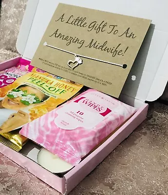 Amazing Midwife Pamper Box Christmas Gift Birthday Secret Santa Friend Daughter • £9.99