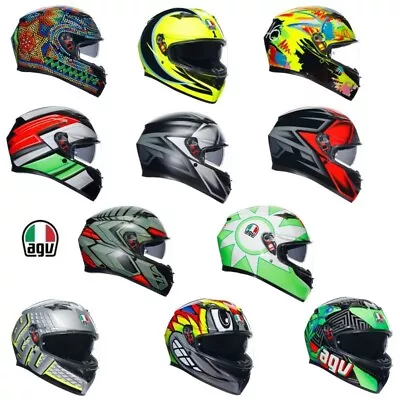 2024 AGV K3 Full Face Street Motorcycle Riding Helmet - Pick Size & Color • $349.95