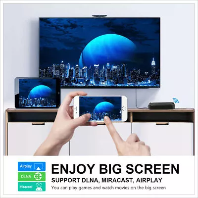 Android 10.0 TV BOX Allwinner H313 Quad Core ARM Cortex A53  Mini PC 2.4 E Wif • $24.14