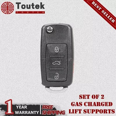 Fits Volkswagen VW Mk4 MK5 Beetle Golf Jetta Passat Flip Car Key Fob Shell Case  • $10.23