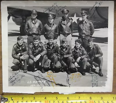 WWII B-24 Liberator Crew Photo JD Monroe KIA 1944 Copy Of Original • $16.99