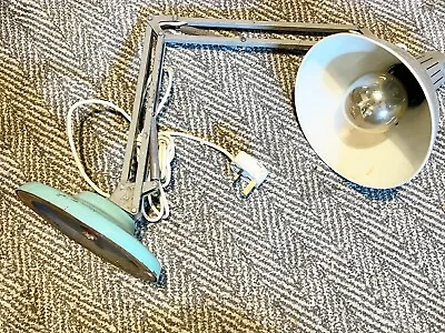 Vintage Luxo L-5 1960's Jacob Jacobsen Task Anglepoise Desk Lamp Norway Working • $124.32