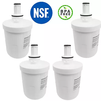 4x Fridge Water Filter For Samsung RFG23UEBP RFG23UERS FFL-180SK SRF639GDSS • $53.99